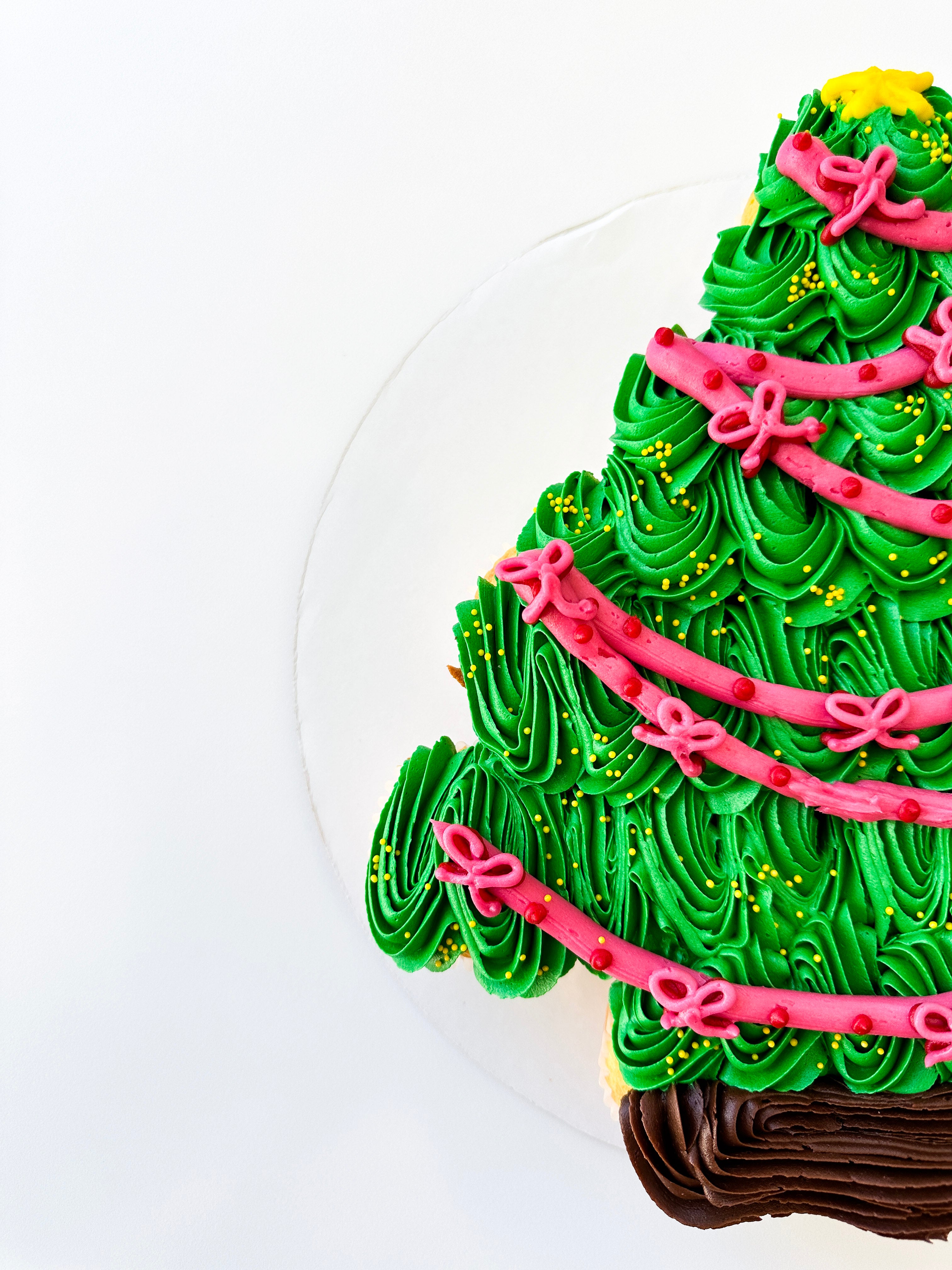 Christmas Tree Cupcake Pull-apart