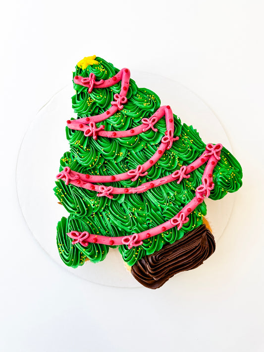 Christmas Tree Cupcake Pull-apart