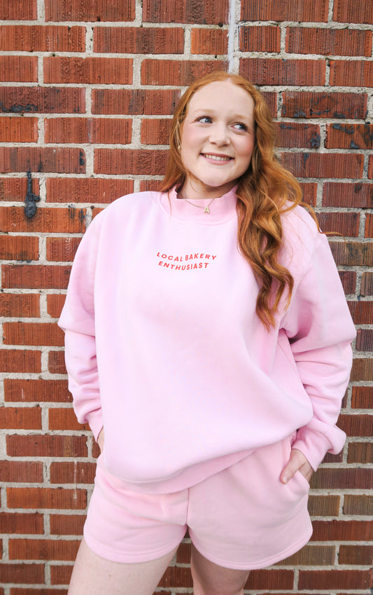 "Local Bakery Enthusiast" Sweatshirt (No Shorts)