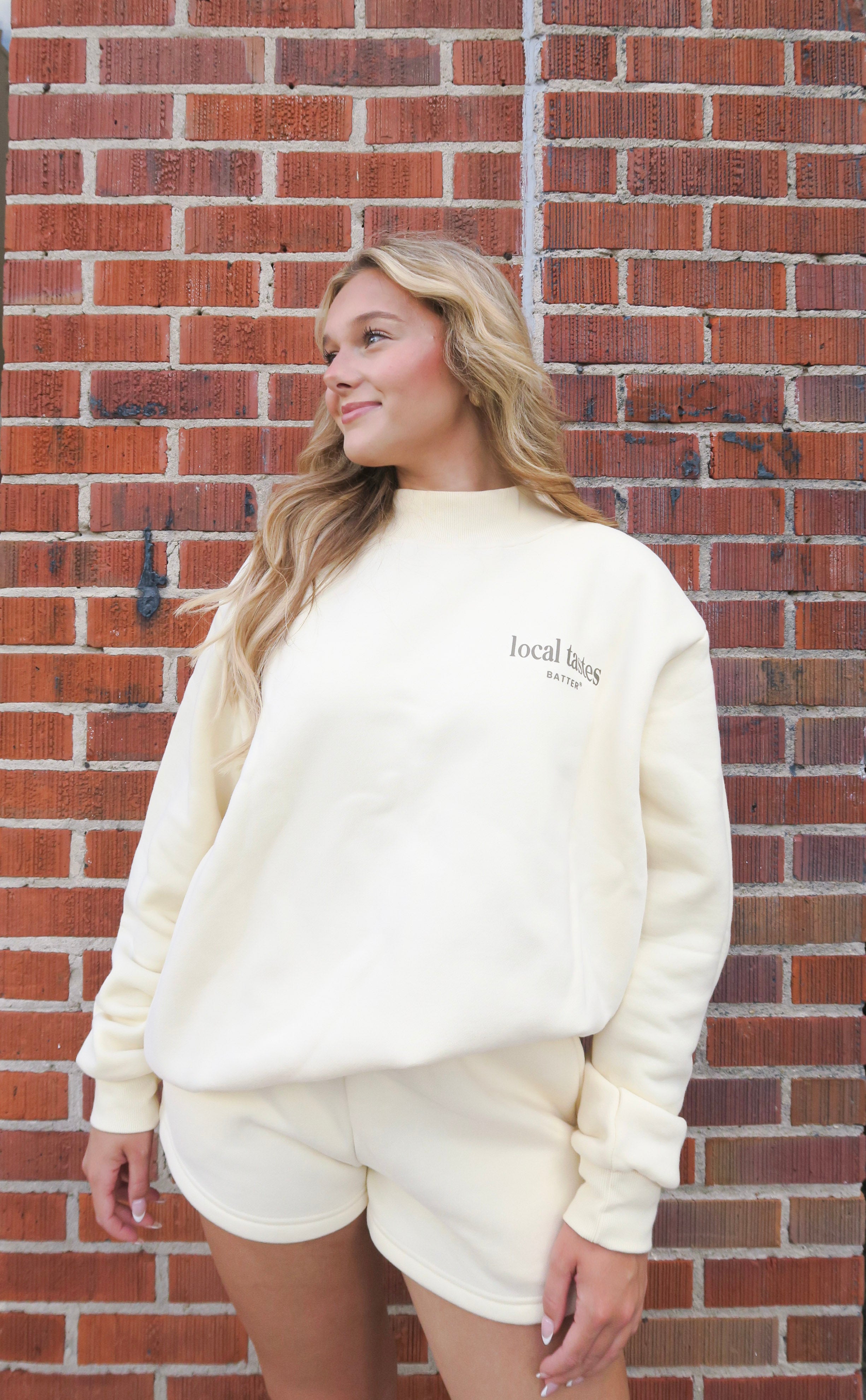 "Local Tastes Batter" Sweatshirt (No Shorts)